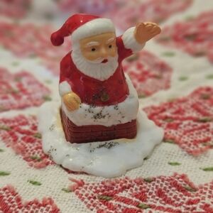 Festive Santa Claus Holiday Figurine
